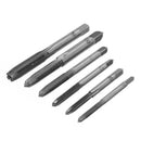Drillpro M3-M12 Adjustable Tap Spanner with 10pcs Mini Screw Hand Tap Set