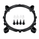 12V RGB 4-Wire Single Fan 4 Heatpipe Dual Tower Cooler Heat Sink Ultra-quiet Cooling Fan For Intel LAG 1155 1156 775 For AMD Socket AM3/AM2