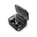 Mini TWS Earbuds bluetooth 5.0 Earphone Three Digital Display Stereo Waterproof Handsfree with 3600mAh Power Bank