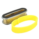 Oval Lawnmower Air Filter And Sponge For Honda HR214 HR194 HR195 HRA214 GV150 153X45mm