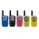 4Pcs Baofeng BF-T3 Radio Walkie Talkie UHF462-467MHz 8 Channel Two-Way Radio Transceiver Built-in Flashlight Black