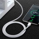 TOPK 5A Type C Fast Charging Data Cable For Xiaomi Mi8 Mi9 HUAWEI P30 P20 Mate 20 Pro S10 S10+