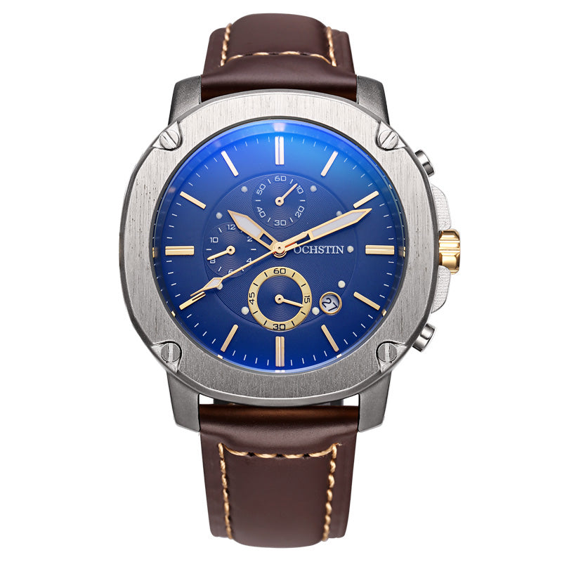 OCHSTIN GQ039 Bussiness Style Male Wristwatch Gentlement Quartz Movement Watch