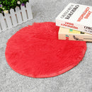 Non-Slip Bath Bedroom Shower Round Mat Rug Soft Plush Floor Door Carpet (5 colors)
