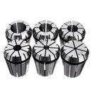 6pcs ER32 Spring Collet Set 1/8 Inch to 3/4 Inch Chuck Collet for CNC Milling Lathe Tool