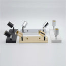 AC85-265V 2 Heads E27 Base Socket Rectangular Rotating Ceiling Light Holder Fixture Lamp Accessories