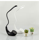 3W Folding Touch Control Dimmable Table Light Eyecare USB Reading Lamp for Office Home