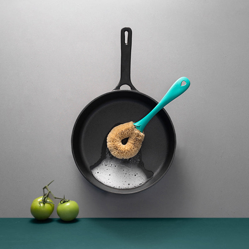 Fiber Non-stick Pan Brush Kitchen Dishwashing Cleaning Brushes