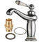 Bathroom Faucet Brass Basin Sink Faucet Contemporary Single Handle Water Taps Antique Bronze Finish