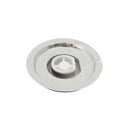 Black Gear Shift Knob Chrome Cap Top For Toyota Avensis 33624-09010