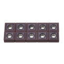 Machifit 10pcs SNMG1204 04/08 MS Carbide Inserts Cutter for Turning Tool Holder
