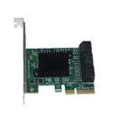SSU SA3006 PCI - E to SATA 3.0 Expansion Card With Six - Port 6Gbps for Desktop Computer