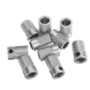 10Pcs UM2 Stainless Steel Feeder Knurled Gear Extruder Drive Gear for 3D Printer Part