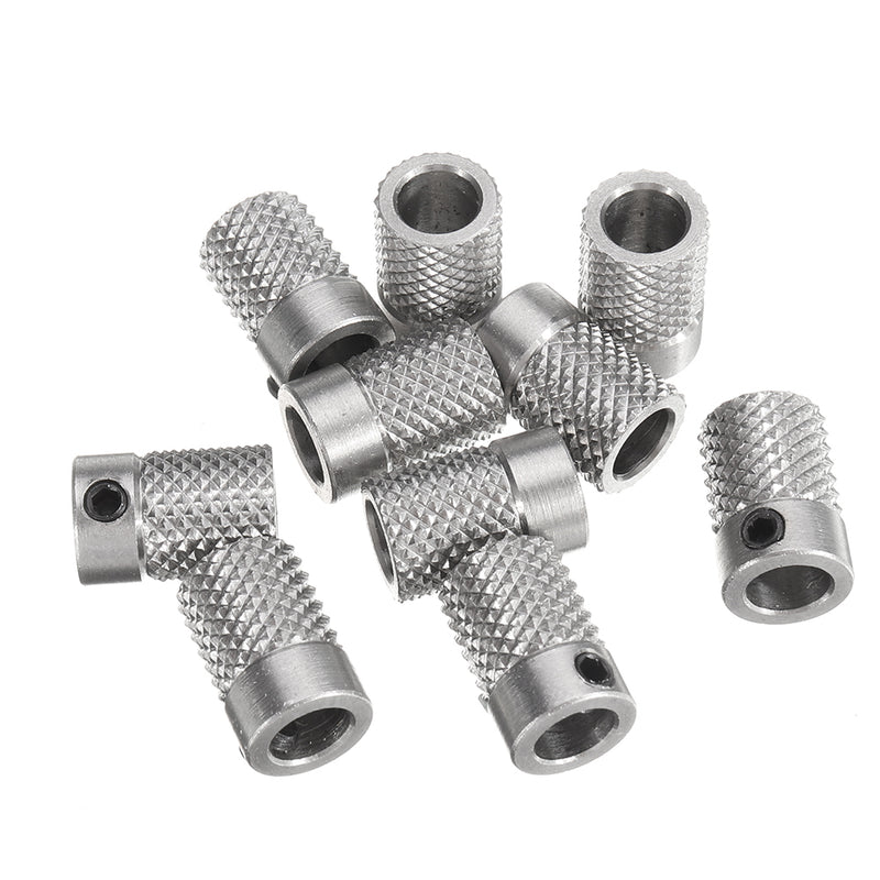 10Pcs UM2 Stainless Steel Feeder Knurled Gear Extruder Drive Gear for 3D Printer Part