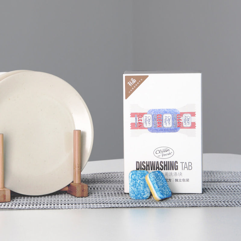 Clean-n-Fresh 30Pcs/set Dishwasher-specific Automatic Flush Cleaner Soap Contains Active Oxygen Factor Dish Washing Machine Cleaner from Xiaomi Youpin