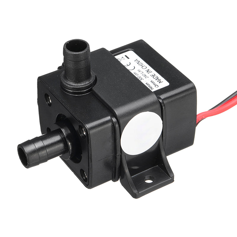 DC 12V 3M Micro Electric Brushless Water Pump Submersible Pumping for Aquarium Fish Fountain 240L/H