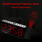 Alarm Clock Projector LED Digital Display Temperature Snooze FM Radio Projector Clock