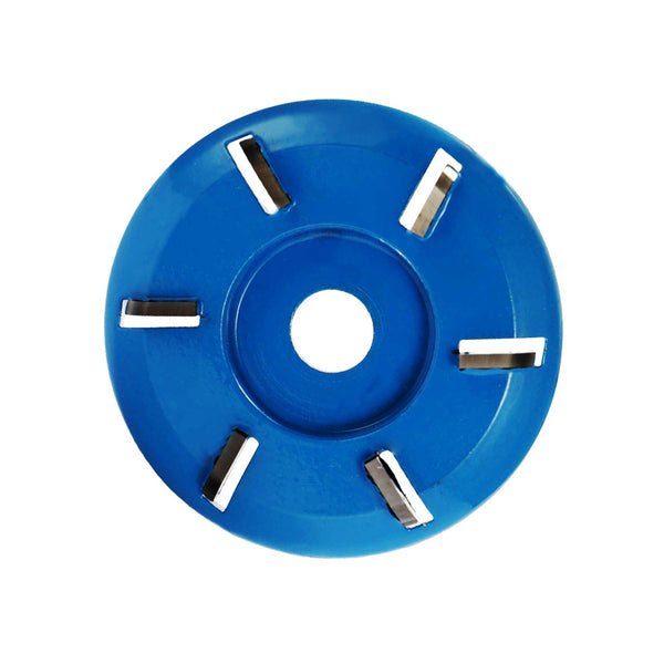 6 Teeth Power Wood Carving Cutter Disc Milling Attachment for Angle Grinder Tool