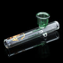 Mini Handheld Glass Tube Herb Water Pipe Water Hoo kah Pipe