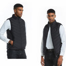 Electric USB Heatiing Warm Hooded Jacket Winter Heated Back + Abdomen + Neck Vest 3 Temperature Control