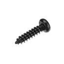 Suleve MXCP2 195Pcs Mini Phillips Screw Micro Electronic Black Round Head Self Tapping Screw Kit