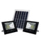 10W 25W 45W 65W Solar Panel with 2 Wall Lights Waterproof Remote Control Flood Light Park Yard Garden Driveway