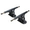 2pcs Skateboard Truck Professional Universal Longboard Hollow Black