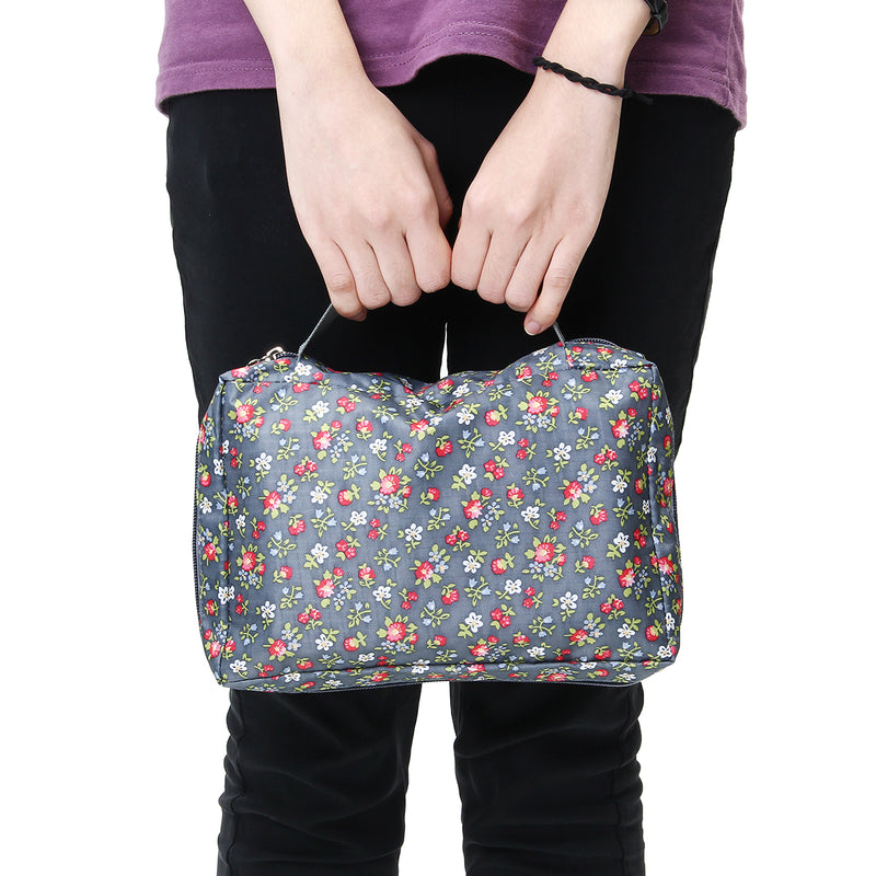 Bible Sturdy Cover Scripture Floral Canvas Hand Carry Handle Bag Storage