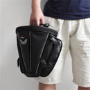 WOSAWE Motorcycle Tank Rear Seat Bag Waterproof Side Bag Multi-function Black