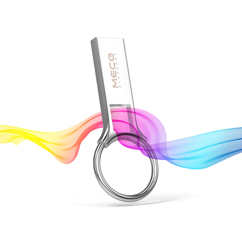 MECO ELEVERDE 32GB USB 3.0 Waterproof Flash Drive U Disk Breathing Light High Speed Reading For Laptop Notebook Desktop PC Speaker TV Car