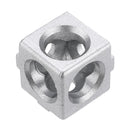 Machifit 2/3 Hole Aluminum Angle Connector Junction Corner Bracket 2020/3030/4040 Series Aluminum Extrusion CNC Parts