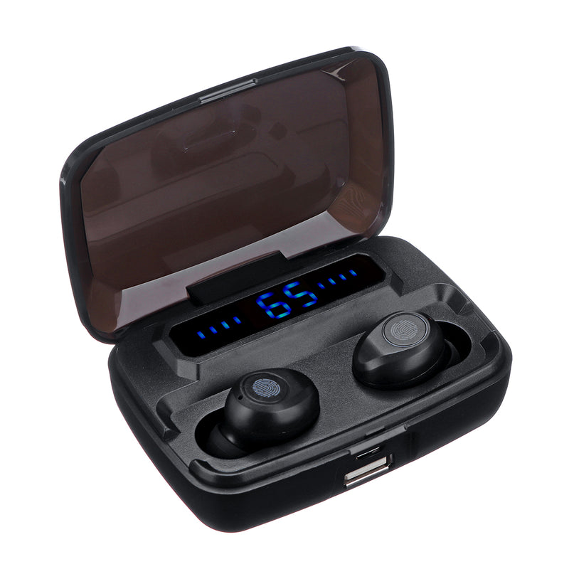 F9 TWS LED Battery Display Wireless bluetooth Earphone Headphones with Mic for Xiaomi Huawei