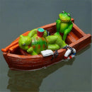 Floating Pond Decor Outdoor Simulation Resin Cute Swimming Pool Lawn Cute Turtle Decorations Ornament Garden Art in Water