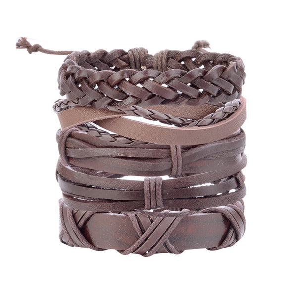 Retro Punk Combination Multi-layer Trend Bracelet