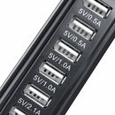 6 Port 1.5V USB Desktop Charger High Frequency Output Quick Charging Station