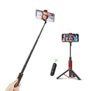 BlitzWolf BW-BS10 All In One Portable bluetooth Selfie Stick Hidden Phone Clamp with Retractable Tripod