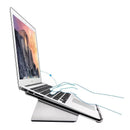 UPERGO AP-1V Laptop Stand Metal Aluminum Alloy Laptop Bracket Riser Portable Cooling Pad for 11-17 inch Laptops