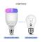 AC100-240V E27 RGBW LED bluetooth Music Speaker Light Bulb + 24Keys IR Remote Control