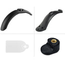 BIKIGHT Electric Scooters Wheel Fender Sets For Xiaomi M365/Pro Electric Scooter Front Rear Scooters Fender License Plate Rear Fender Fastener