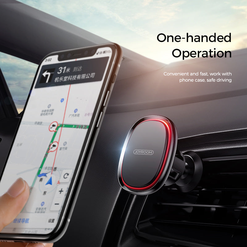 Joyroom Magnetic Air Vent Dashboard Car Phone Holder Car Mount for 3.5-7.0 Inch Smart Phone for iPhone 11 for Samsung Galaxy Note 10 Xiaomi Mi 9