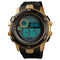 SKMEI 1480 Men Fashion Luminous Display Alarm Clock Compass Calories Distance Modes Smart Digital Watch