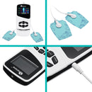 TENS Unit Electronic Pain Relief Massager 6 Modes with 4 Pads Adjustable Speed Electric Massager