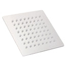 G1/2 Rain Shower Head Square Chrome Wall / Ceiling Mounted Bathroom Top Sprayer Faucet Stainless Steel