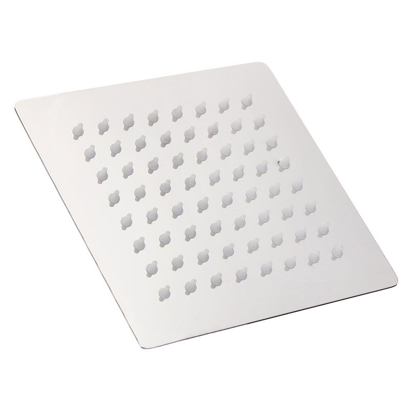 G1/2 Rain Shower Head Square Chrome Wall / Ceiling Mounted Bathroom Top Sprayer Faucet Stainless Steel