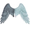Halloween Props Carnival Angel Wings Party Cosplay Costume Accessory Adult Fancy