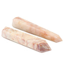 200g Natural Rhodochrosite Crystals Obelisk Quartz Point Healing Gemstone Mineral