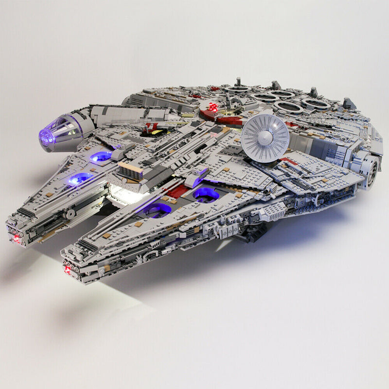 LED Light Lighting Kit ONLY For LEGO 75192 Star War Falcon Millenniuml Bricks