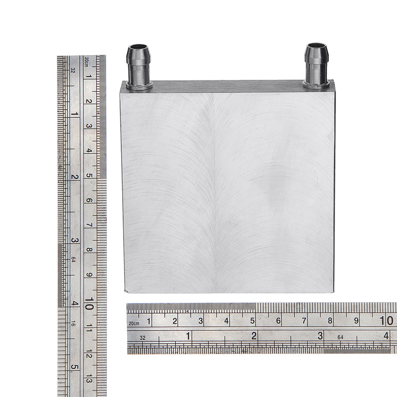 80x80x15mm Aluminum Water Cooling Block For CPU Radiator Heatsink