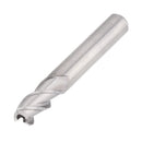 Drillpro 12-20mm HSS-CO 3 Flutes Milling Cutter CNC Milling Tool for Steel