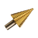 5-35mm HSS Titanium Step Cone Drill Bit High Speed Steel Wood Steel Hole Cutter